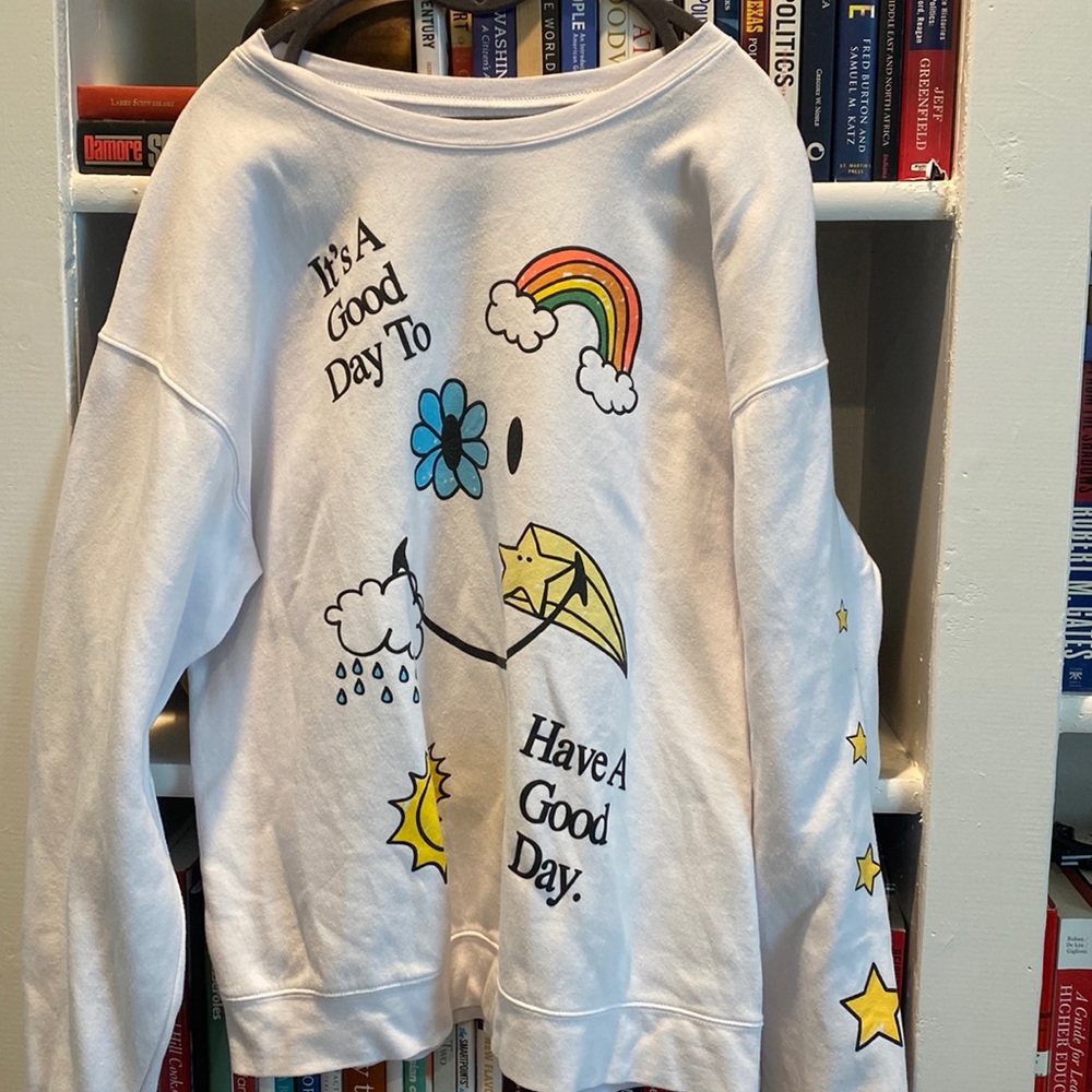 Smiley originals large sweatshirt